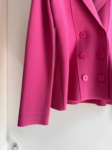 Blazer in maglia Emporio Armani