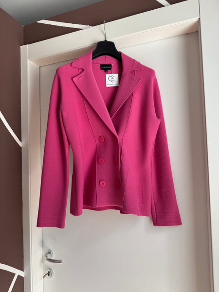 Blazer in maglia Emporio Armani