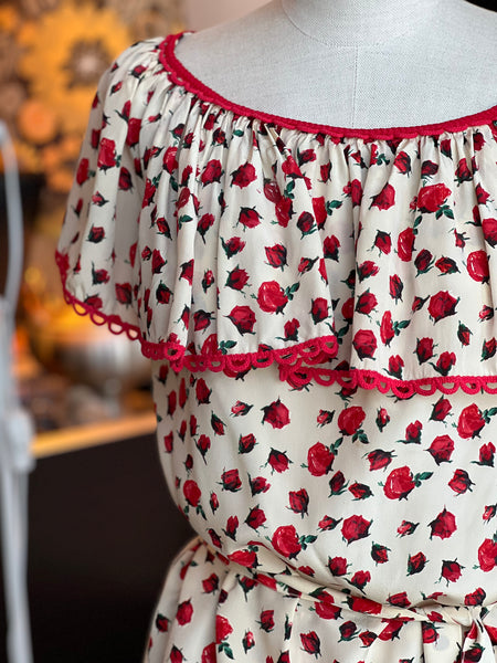 Completo vintage in seta