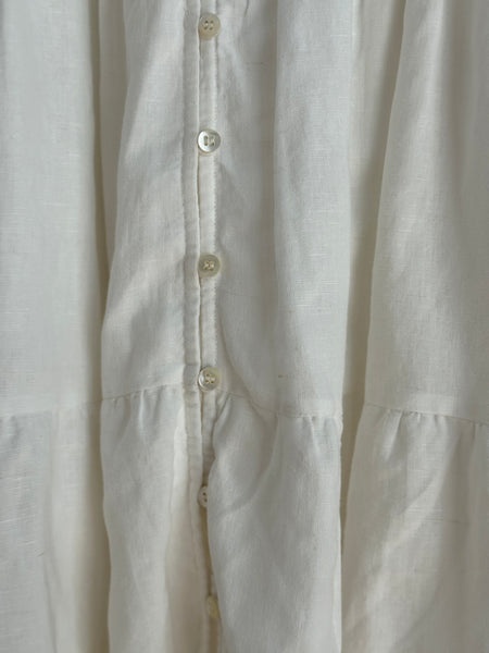 Abito bianco boho