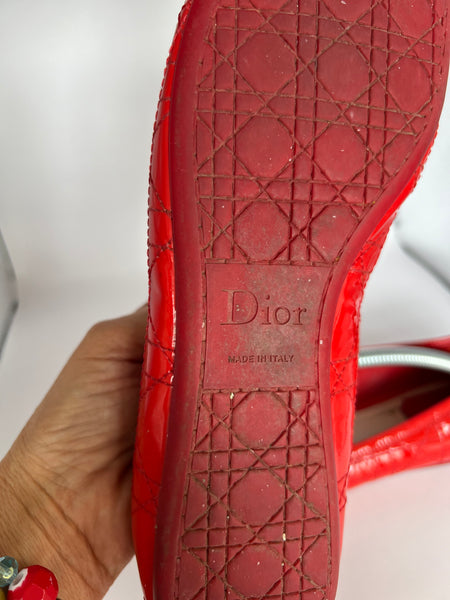 Ballerine cannage preloved Dior