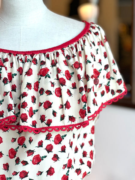 Completo vintage in seta
