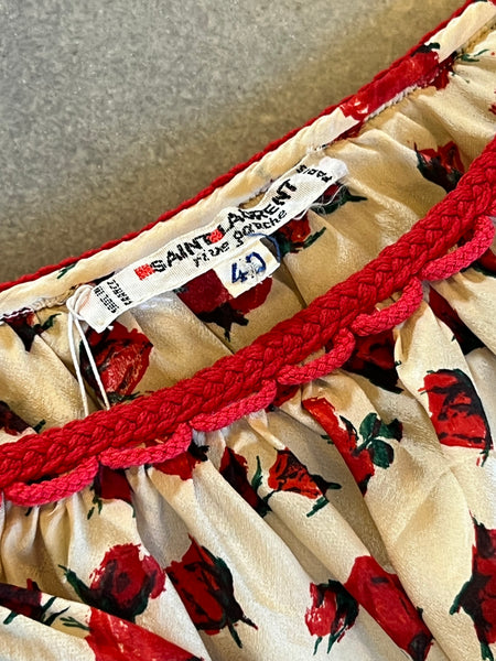 Completo vintage in seta