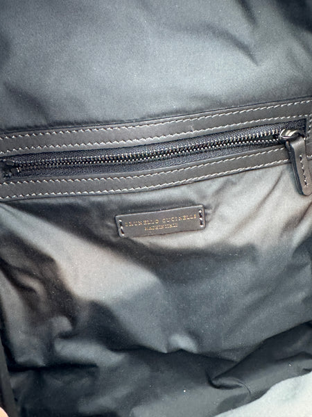 Zaino in pelle Brunello Cucinelli