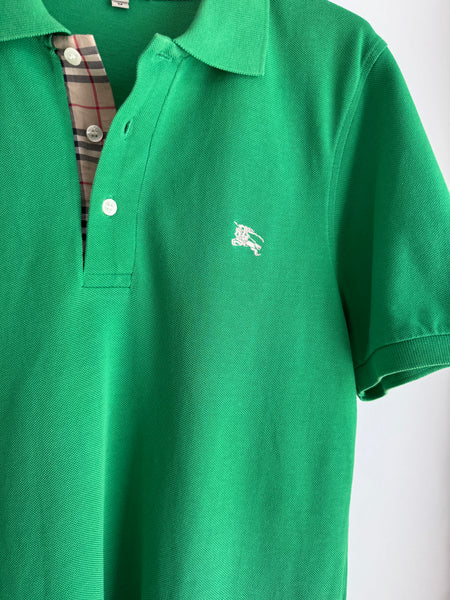 Polo Burberry verde unisex