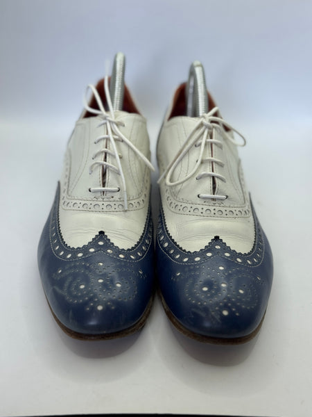 Stringate Santoni bicolori