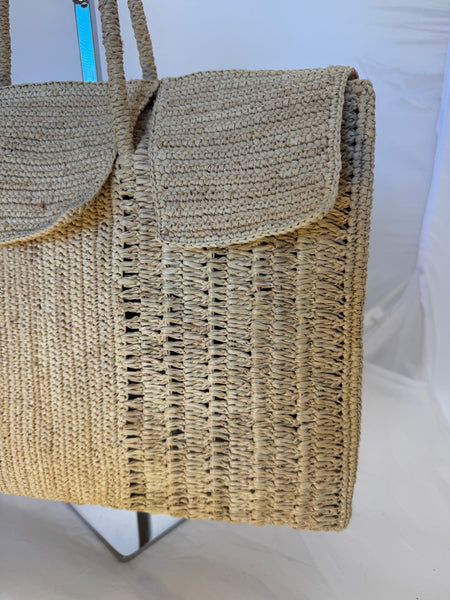 Borsa grande in rafia
