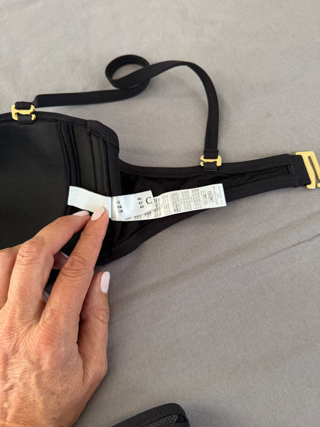 Bikini nero luxury