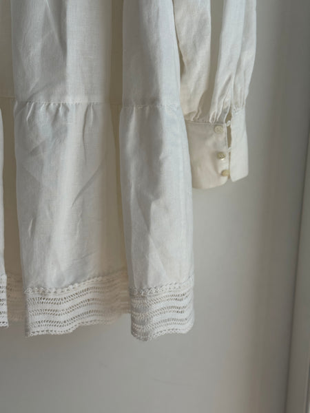 Abito bianco boho