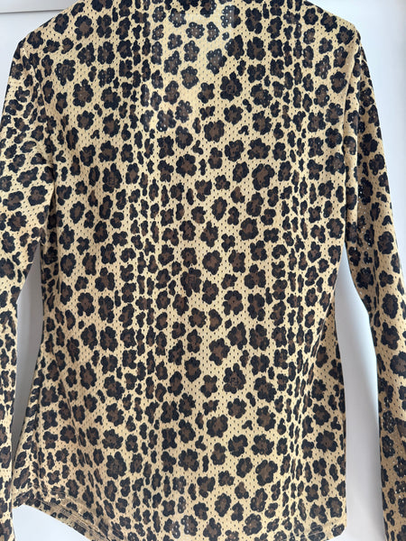 Camicia animalier Fendi vintage