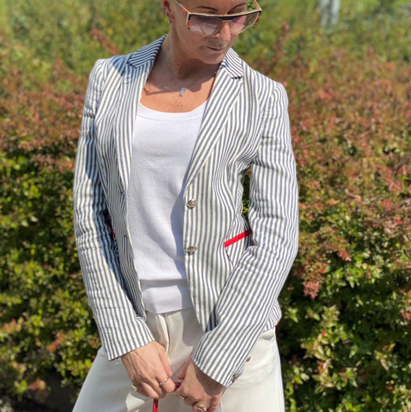 Blazer in cotone Liu Jo