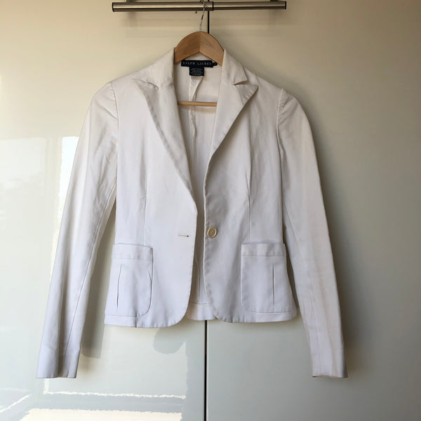 Blazer Bianco Ralph Lauren