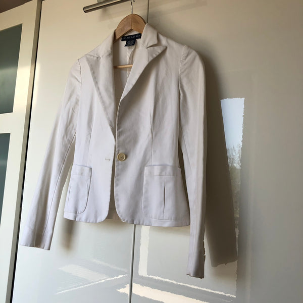 Blazer Bianco Ralph Lauren