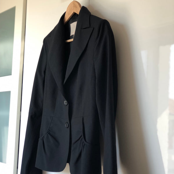 Blazer Nero Trou Aux Biches