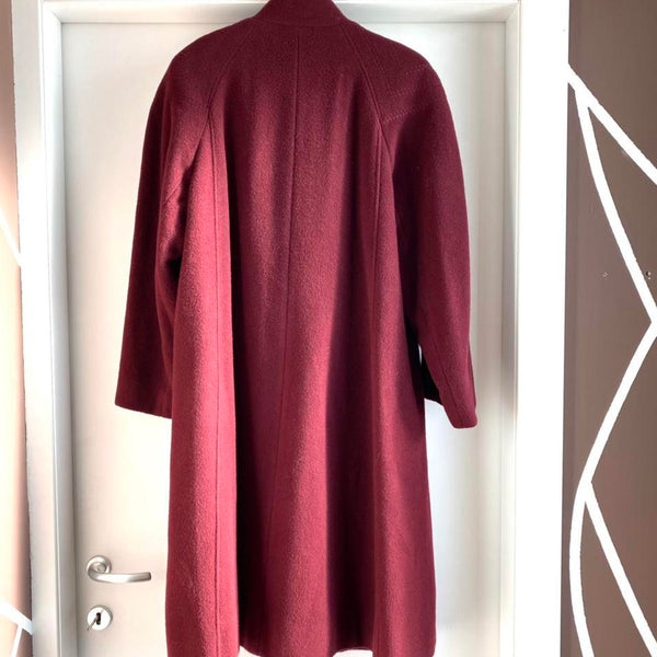 Cappotto Vintage '80 Bordeaux