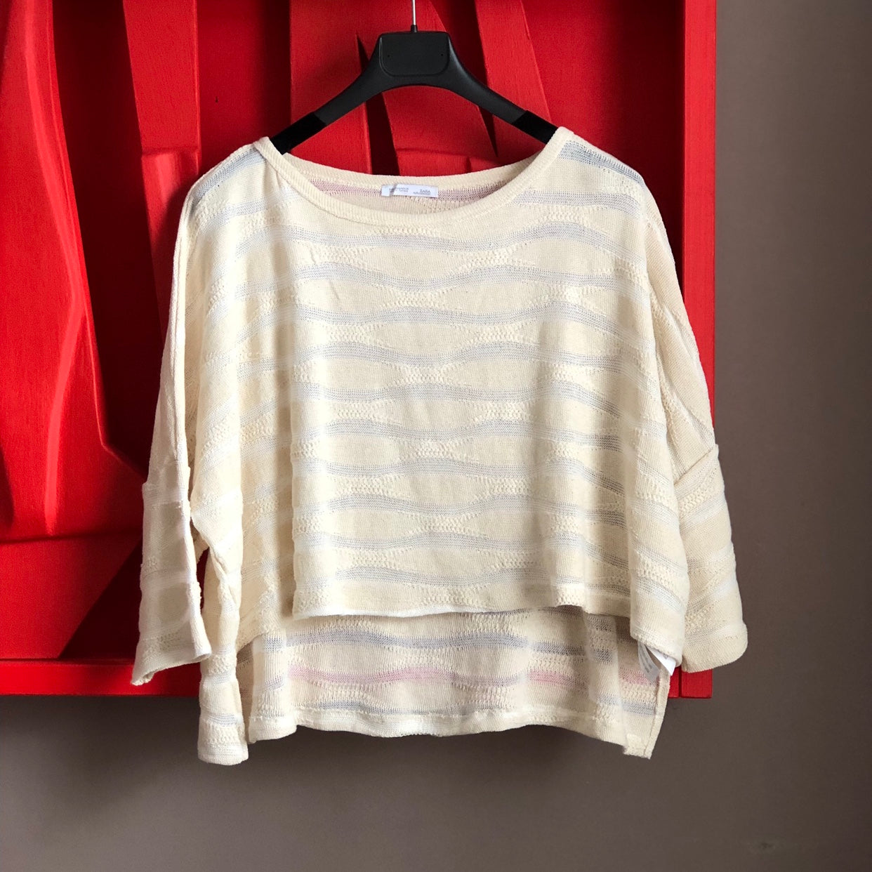 Crop Top Zara in Cotone