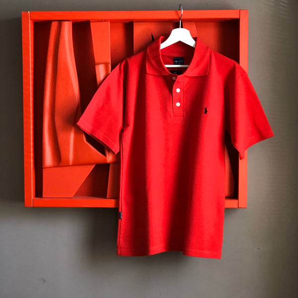 T- Shirt Rossa Polo Sport