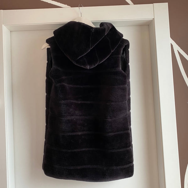 Gilet in Eco-pelliccia