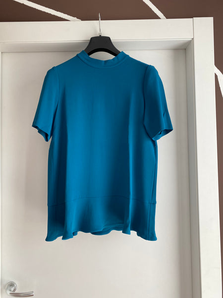 Blusa color ottanio