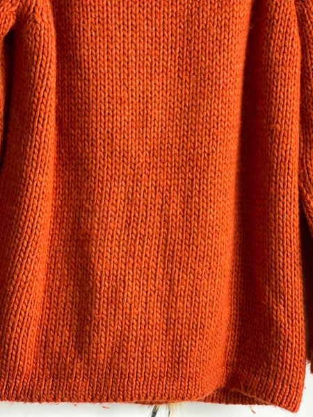 Maglione arancio