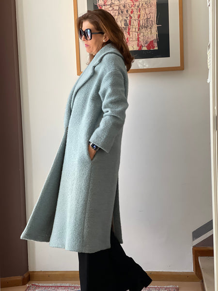 Cappotto azzurro