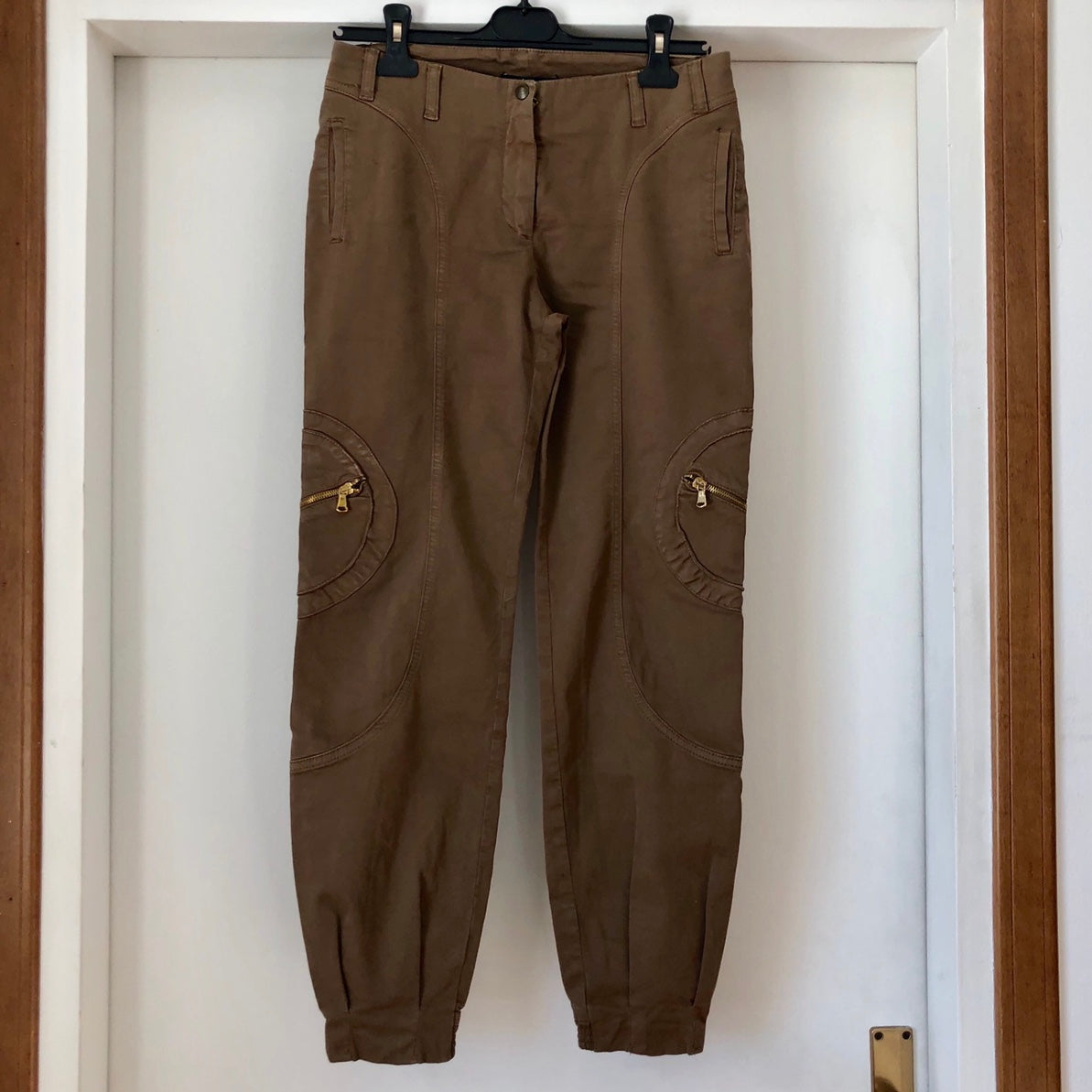 Pantaloni Cargo Marroni