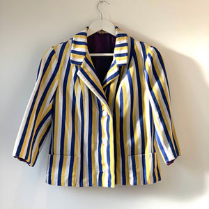 Blazer Righe Gialle & Blu