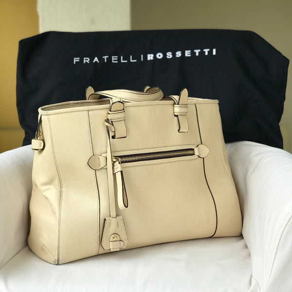 Borsa Beige Fratelli Rossetti