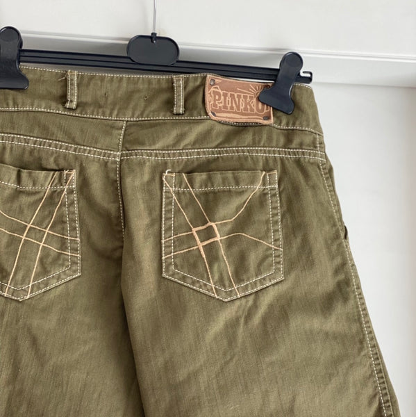 Shorts Verde Militare Pinko