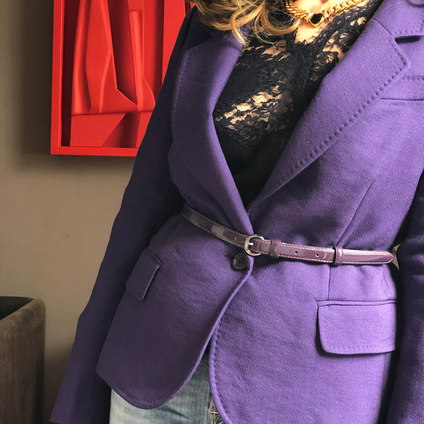 Blazer Viola Moschino