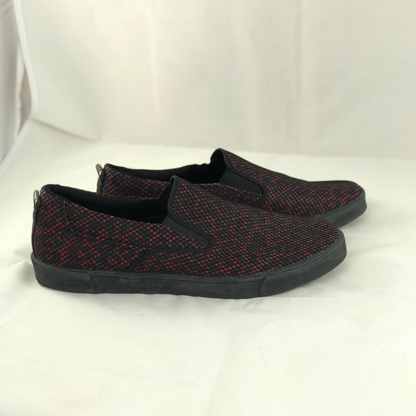 Slip On Zara Rosso e Nero