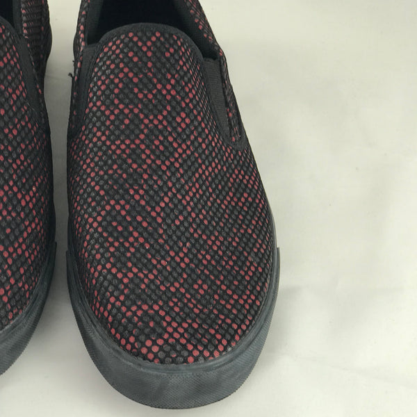 Slip On Zara Rosso e Nero