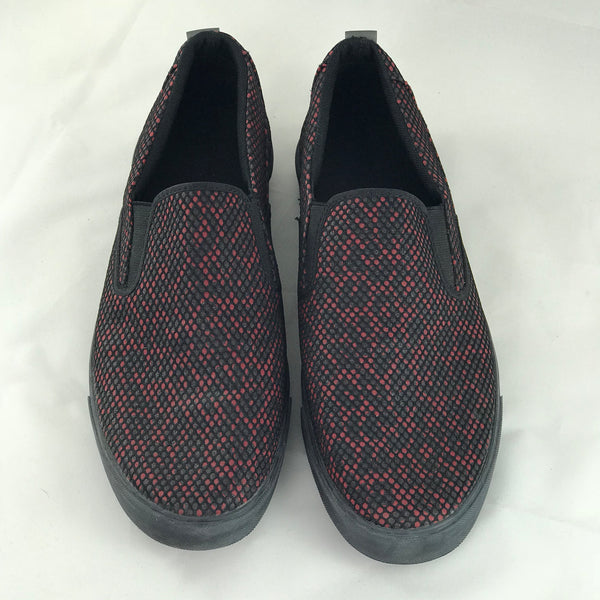 Slip On Zara Rosso e Nero