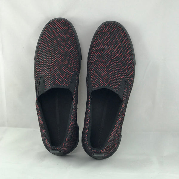 Slip On Zara Rosso e Nero